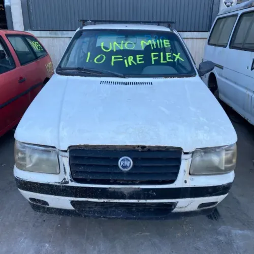 Sucata Retirada peças Fiat Uno Mille 1.0 Fire Flex Motor parcial Caixa Câmbio Bancos Etc 