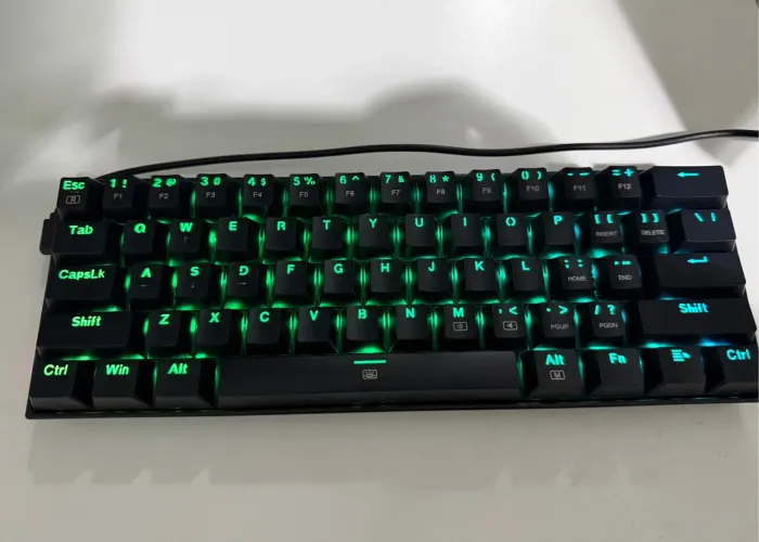 Teclado mecânico redragon K630RGB