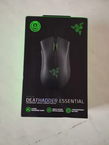 Mouse Razer Deathadder essencial / Novo na caixa 
