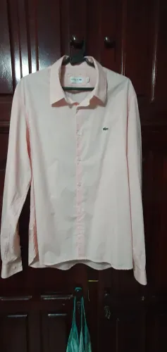 Camisa Lacoste Rosa 44(GG)