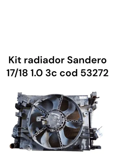 Kit Radiador Sandero 17/18 1.0 3c cod 53272