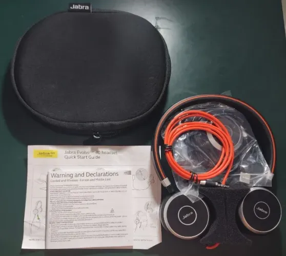 Headset Jabra Evolve 40 Ms Stereo Usb 