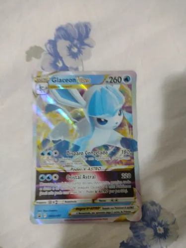 Carta rara do Glaceon VAstro