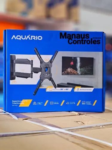 Suporte Articulado para TV Aquário até 65 polegadas 