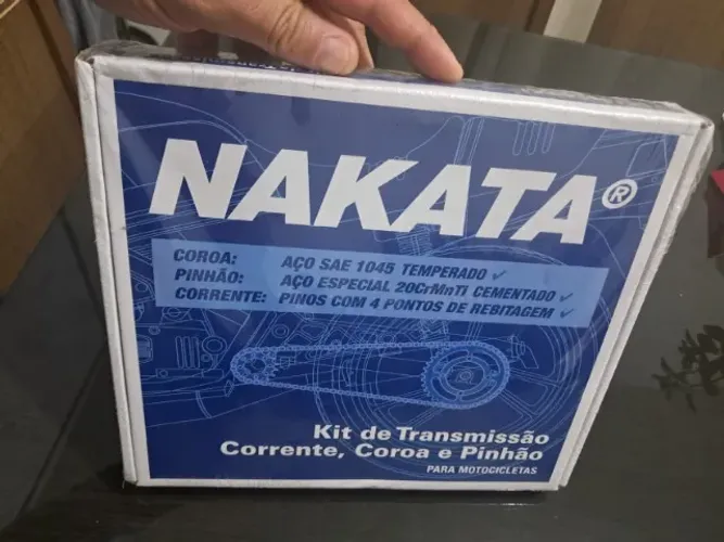 Kit Relação Transmissão Honda MOTO Xr250 Tornado 2001/2008 Nakata