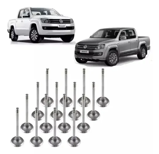 VÁLVULA DE ADMISSÃO AMAROK 2.0 16V TDI/BI-TDI 12/... MED: 28,1 X 6 X 99,3 