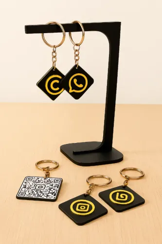 chaveiros pague com pix e QR  codes!