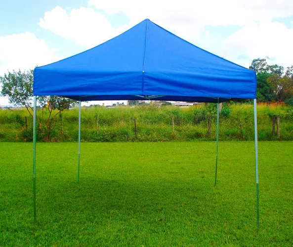 Tenda 3x3 Azul para Eventos e Festas