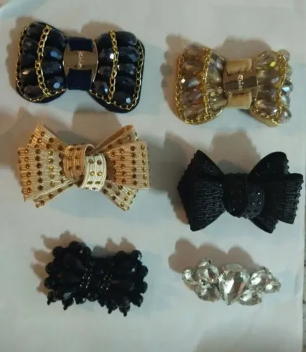 Kit 6 Laços para Cabelo - Adereços Fofos e Elegantes