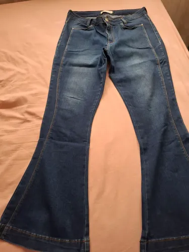 Calça Jeans Flare Azul