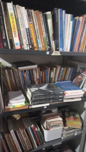 Recebemos doações de Livros