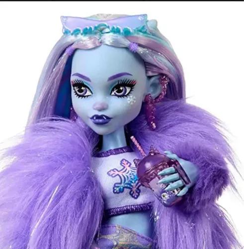Monster High Doll, Abbey Bominable Yeti With Pet