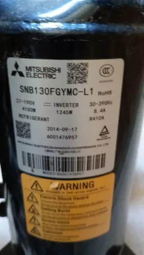 Compressor inverter Ar condicionado Eletrolux 24000 BTUs