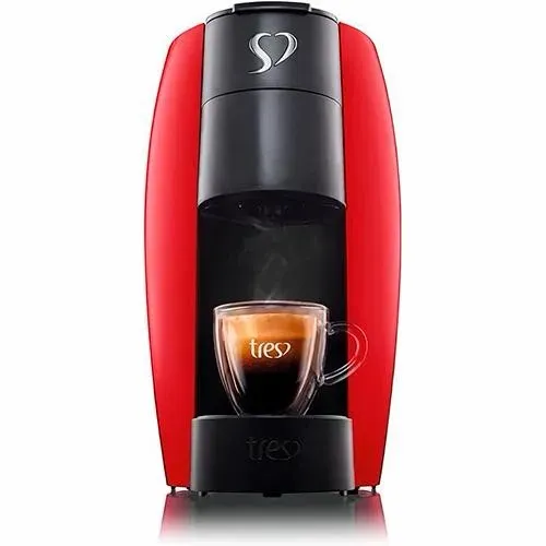 Máquina de café com 45 cápsulas de brinde