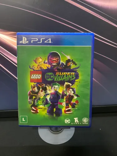 Jogo mídia física para PS4: LEGO DC Super Villains