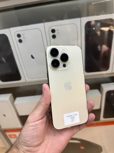 IPHONE 14 PRO 256GB GOLD SEMI NOVO MEGA PROMO