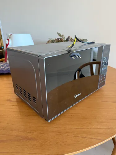 (127V) Microondas Midea 20L Prata Espelhado