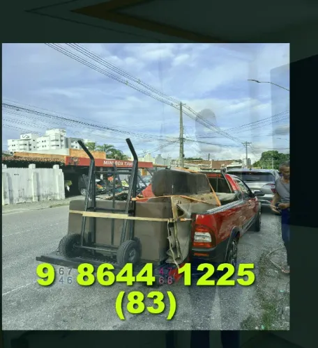 Frete rápido e seguro para suas mudanças! Disponível hoje, entre em contato!