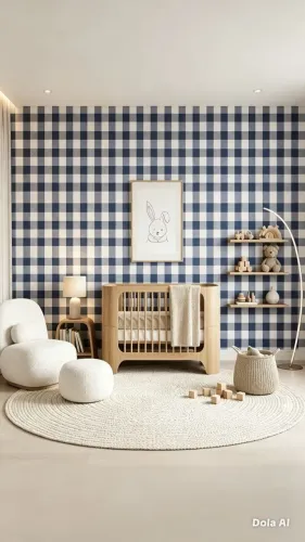 Papel de parede infantil rolo 9.5mx53cm cobre 4.3m2 vinílico lavável