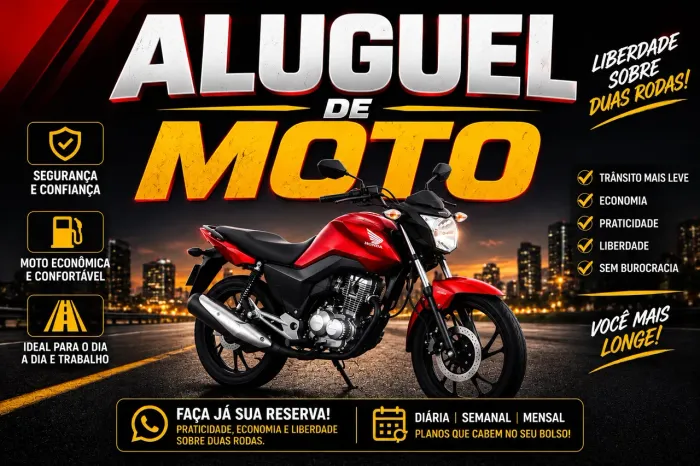 moto aluguel