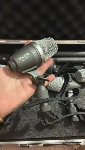 Kit microfone para bateria ARCANO 7 peças