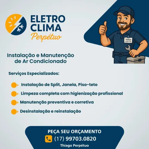 Instalação de ar-condicionado 