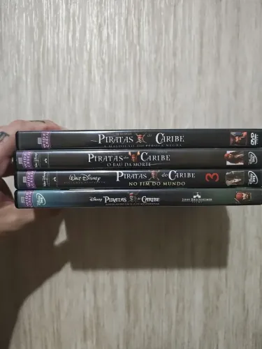 Piratas do caribe DVD Original