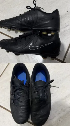Chuteira Nike phantom club preta 