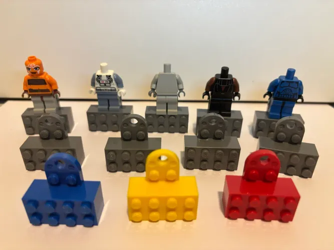 Lego original - lote de blocos com ímã