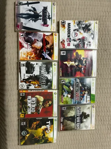 Lote jogos xbox360