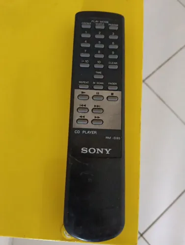 Controle Sony cd play