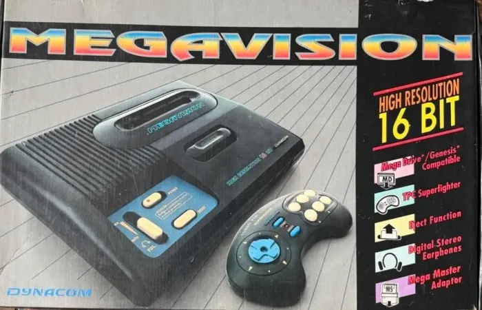 Dynacom Megavision High Resolution 16 Bit Completo na Caixa - Funcionando