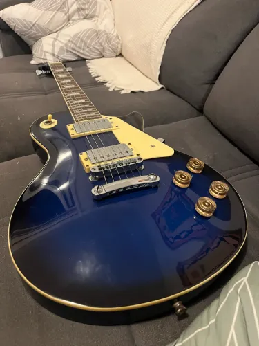 Guitarra Memphis MLP-100 Les Paul - Azul