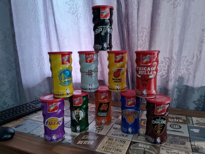 Coleção Latas Nescau NBA 
