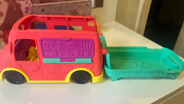 Polly pocket food truck 2 em 1