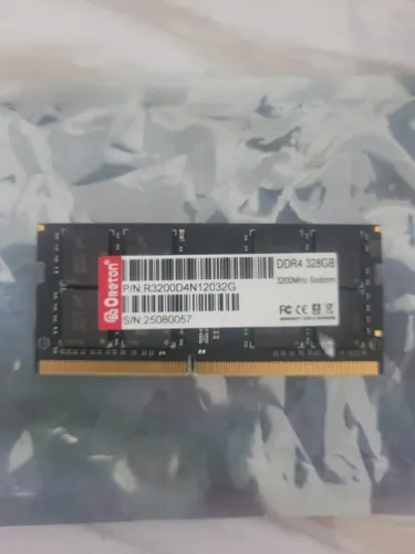 Memoria 32gb ddr4 3200mhz notebook  oreton 1 ano garantia mostruario so 975 reais temos m2