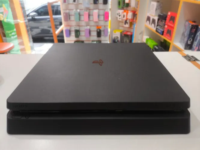 PLAYSTATION 4 SLIM DESBLOQUEADO (LOJA FÍSICA)