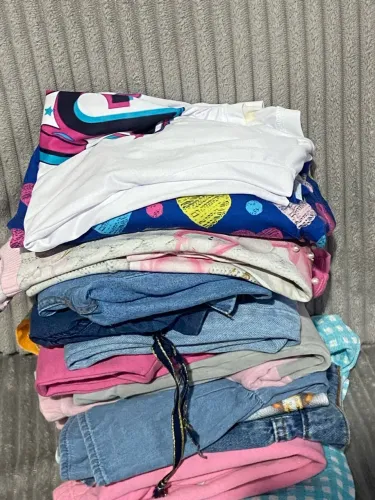 Lote de roupa 8/10 anos menina
