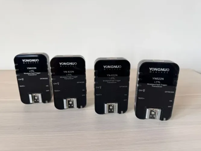 disparadores Yongnuo YN-622N i-TTL | Wireless Flash Trigeer Transceiver (par de 2)