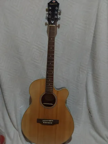 Violão Epiphone PR-4E LTD NA Eletroacústico + Case + Jogo de Cordas?