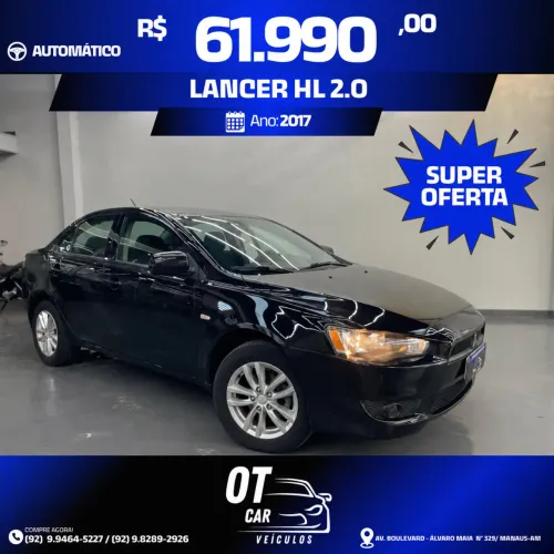 Mitsubishi Lancer HL 2.0 16V 160cv Aut. 2017
