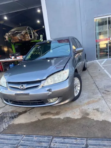 Sucata Honda Civic EX 1.7 2004 Automático - Peças Originais Com Garantia