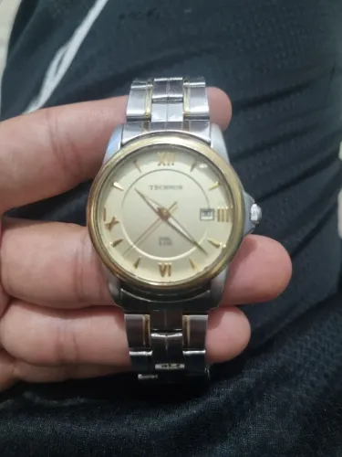 Relógio technos lindo relikia original só por a bateria e ser feliz