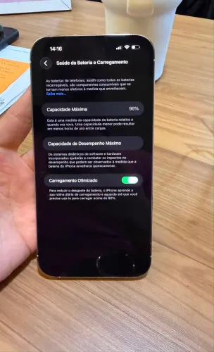 iPhone 14 Pro Max 128gb 96% bateria