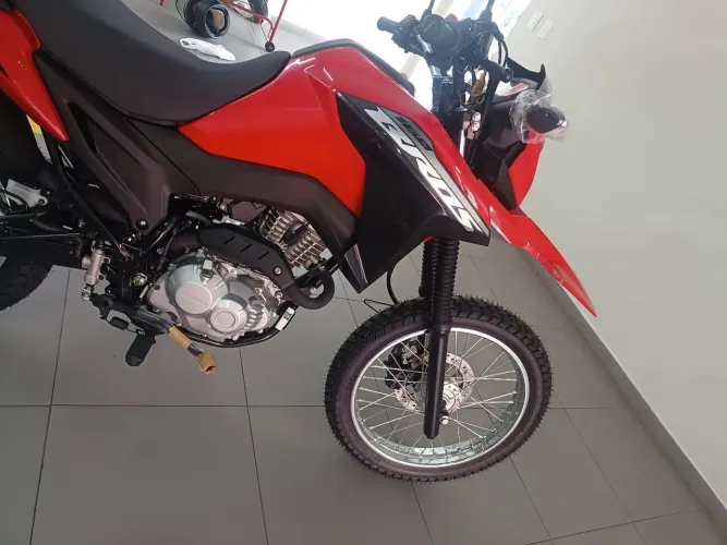 Moto Bros zero CBS 2026 na cor vermelha 