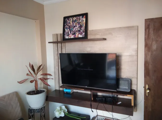 TV 43' + Suporte Flexível + Painel 