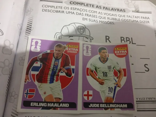 Figurinhas extra sticker