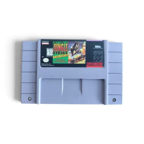 Jogo Jungle Strike Snes Original Super Nintendo