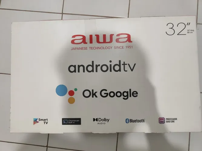 Tv Aiwa 32 nova na caixa