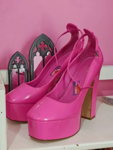 Sapato Arezzo Couro Legítimo Novo Bafônico Barbie Monster High Bratz